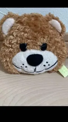 クマ顔型フワフワ財布