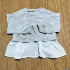 アプレレクール　90 ペプラムスウェット