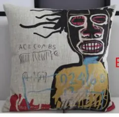 ジャン ミシェル・バスキアの作品　 現代アート　名作　抱き枕　クッションカバー