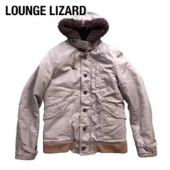 LOUNGE LIZARDラウンジリザードミリタリージャケット オリーブグリーン