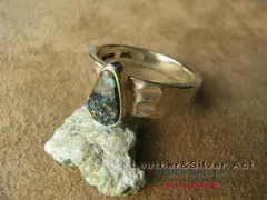 ランダーブルーターコイズ　オーダーメイドピアス ランダーブルーターコイズ オーダーメイドピアス