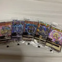 【新品未開封】遊戯王カード セブンイレブン限定 ハイチュウ　コンプリート　５種