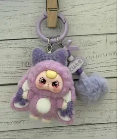 babythree ♡かわいいキーホルダー♡パープル