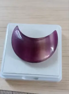 フローライト　三日月　美品