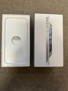 【iPhone 5空箱】アイフォーン6 から箱　ケース