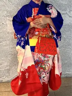 七五三 七歳 女の子 着物