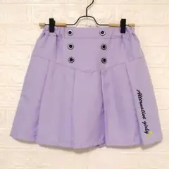 新品　ALGY　ボックスプリーツ　スカート　M