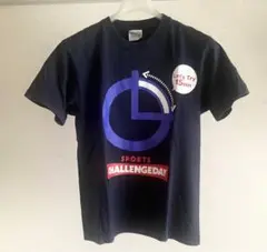 古着 CHALLENGEDAY チャレンジデー 半袖Tシャツ M ネイビー