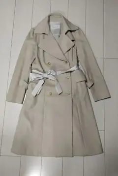 バジーレ28 トレンチ風 カシミア混ウールコート 未着用