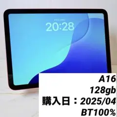 iPad A16 BT100%