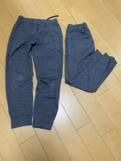 UNIQLO キッズ パンツ 140 グレー　2本セット