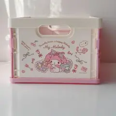 2018年 サンリオ マイメロディ 収納ボックス コンテナ M ピンク