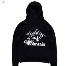 quiet mountain Logo Hoodie L