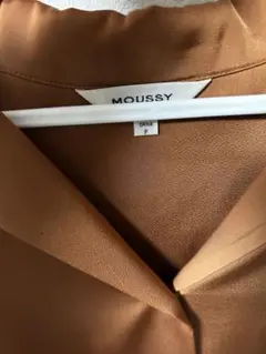 MOUSSY ブラウン 長袖シャツ F