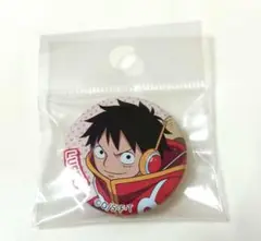 【新品未開封】ワンピース モンキー・D・ルフィ 缶バッチ