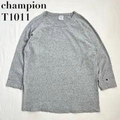 USA製 champion T1011 七分袖Tシャツ ラグランスリーブ L