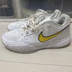 Nike バスケットボールシューズ ホワイト/イエロー　JA2