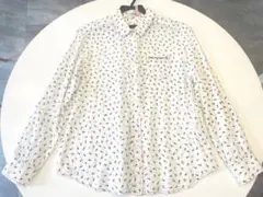 Miss edi Collection　総柄　長袖シャツ　ブラウス　38　M