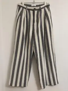 Urig ヘリンボーン ストライプパンツ サイズ2