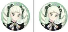 藤堂ユリカ　缶バッジ2個　アイカツ！Link Ribbon アニメイトフェア