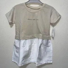 最安値❣️新品　キッズ　トップス　半袖　シンプル　オシャレ　可愛い　110