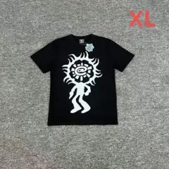 未使用 ADWYSD ブラック グラフィック Tシャツ XL