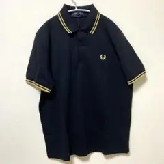 【新品】FRED PERRY M12 ポロシャツ 黒 42