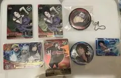 NARUTO うちはサスケ　うちはイタチ　缶バッジ　修業　ナルティメットクロス