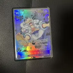 ワンピースカード　ニカ　ルフィ　コミパラ　レプリカ　展示・観賞用