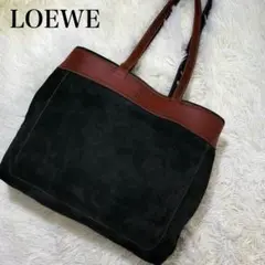 希少✨美品 LOEWE ロエベ トートバッグ スウェード レザー アナグラム