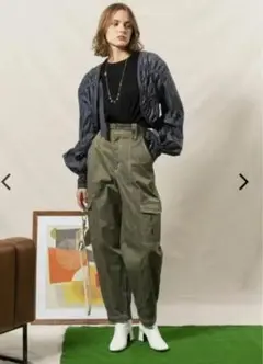 【新品未使用】Maison Special 裾ZIPカーゴパンツ