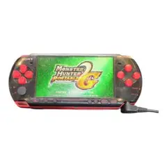 [動作確認済] 限定版 PSP-3000 ブラック＆レッド i9000