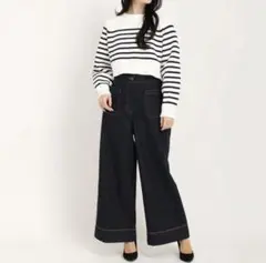 ストロベリーフィールズ　エアリーマリー　ニット　ショート丈