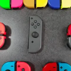 【Switch】【動作良好】ジョイコン右(グレー)1本