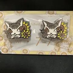 未使用保管品　わちふぃーるど　猫のダヤン　ナンバーアクセサリーボルト　ひまわり 未使用保管品 わちふぃーるど 猫のダヤン ナンバーアクセサリー