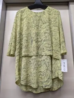 春夏物　PEAK-O オシャレかわいいデザイン　チュニック　シアー素材