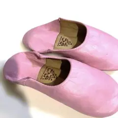 バブーシュ　モロッコ　ピンク　新品　未使用