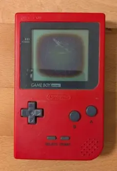 ゲームボーイポケット ジャンク品　赤 レッド