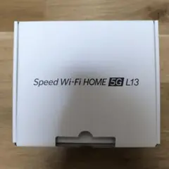 Speed Wi-Fi HOME 5G L13 ホワイト