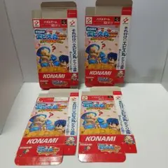 スーパーファミコン　それ行け　エビス丸　からくり迷路　箱のみ　４枚