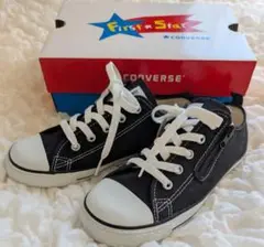 CONVERSE FIRST STAR ブラックスニーカー22cm 新品未使用