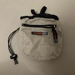 PJ S SURF 小型巾着袋、チョークバッグ　ベージュ