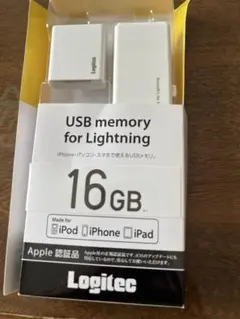 Logitec 16GB USBメモリ for Lightning