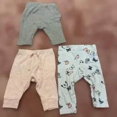 ベビー服 パンツ 3点セット　BabyGAP 西松屋　H&M