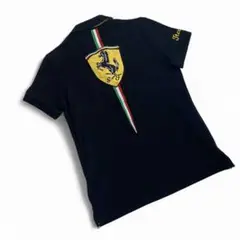 美品✨ハイドロゲン×フェラーリ コラボ メンズ ポロシャツ ブラック XLサイズ