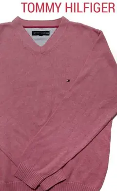 【美品】TOMMY HILFIGER(トミーヒルフィガー)メンズニット XL