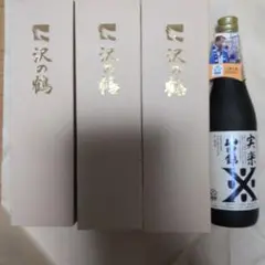 実楽 特別純米酒 720ml　３本　化粧箱入　沢の鶴