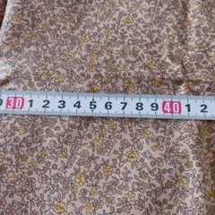 花柄プリント綿生地 約50✕110cm　206
