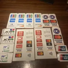 クレジットカードステッカー シール