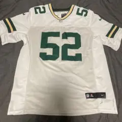 Nike NFL ホワイトジャージ 52 グリーンパッカーズ